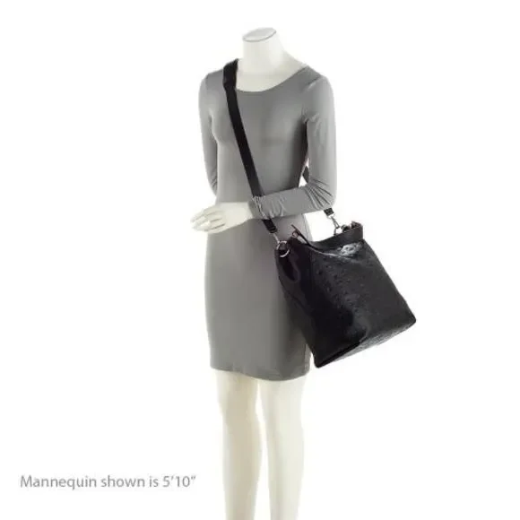 MCM Embossed Leather Klara Large Hobo - Picture 5 of 13